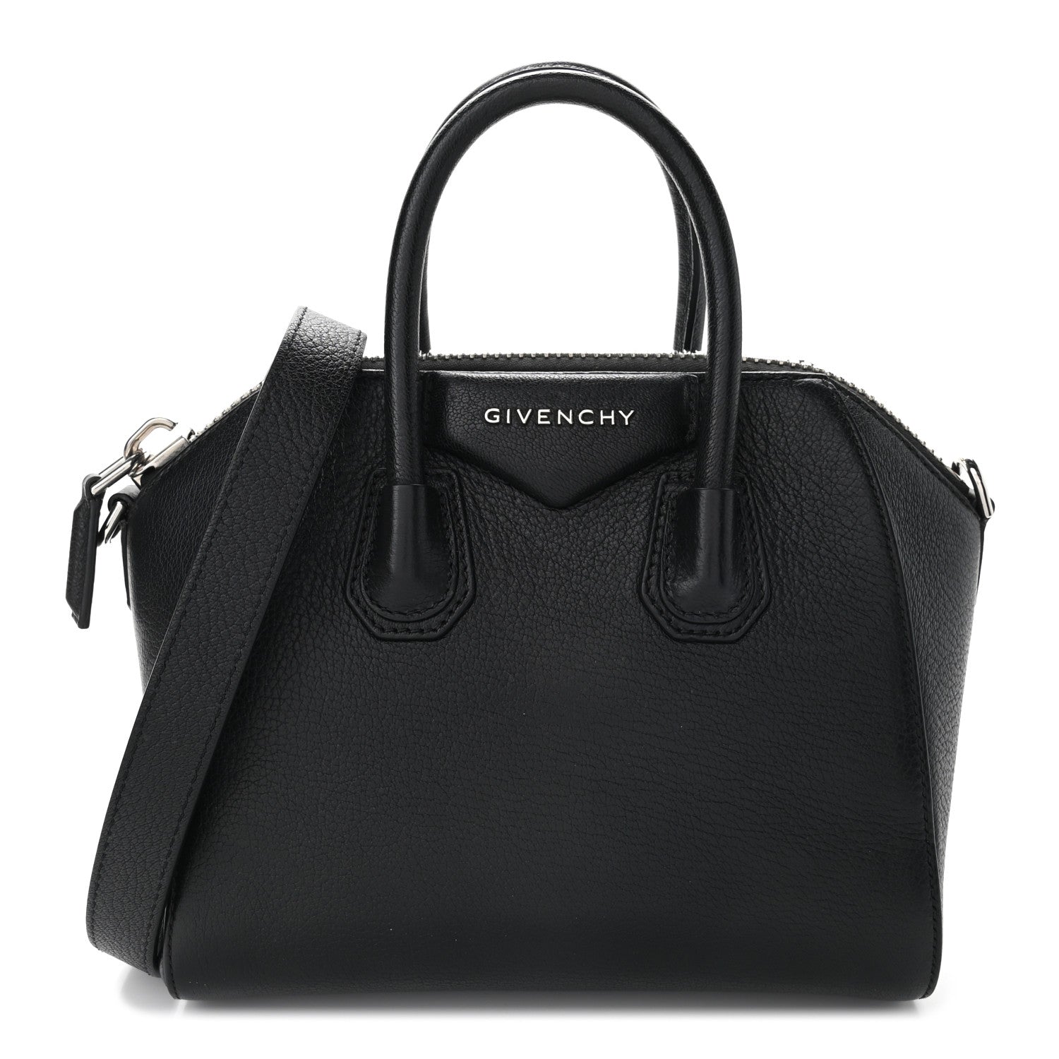Givenchy Sugar Goatskin Mini Antigona Black 1 of 8
