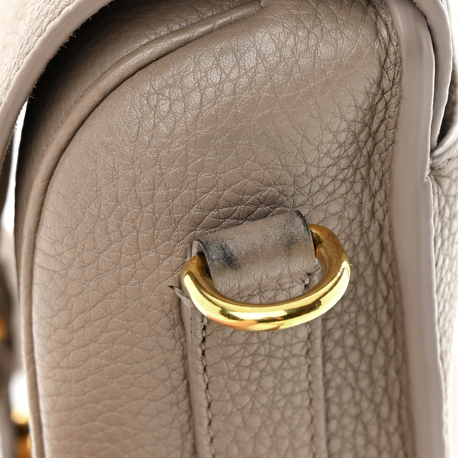 Christian Dior Grained Calfskin Medium Bobby Flap Taupe 14 of 15