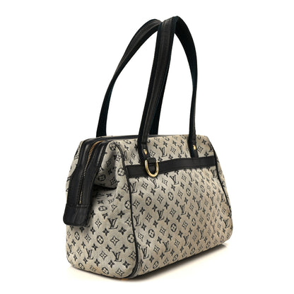 Louis Vuitton Mini Monogram Josephine PM Blue 3 of 10