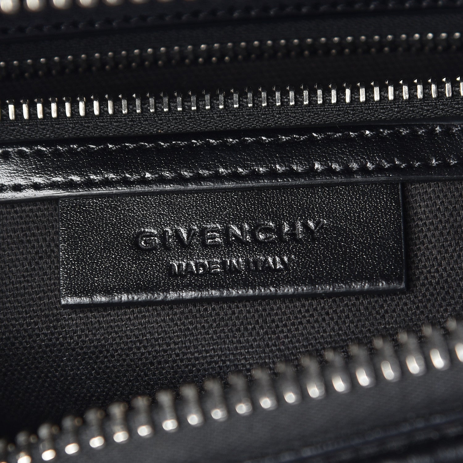 Givenchy Shiny Lord Calfskin Small Antigona Black 6 of 10