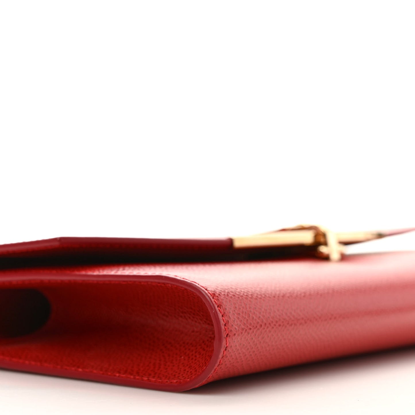 Hammered Calfskin Mini Gancini Icona Bag Lipstick