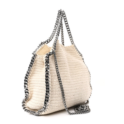 Stella McCartney Mini Falabella Fold Over Tote Natural 3 of 10