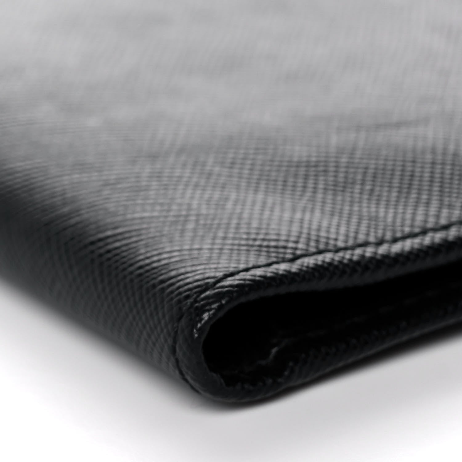 Prada Saffiano Travel Wallet Black 9 of 12