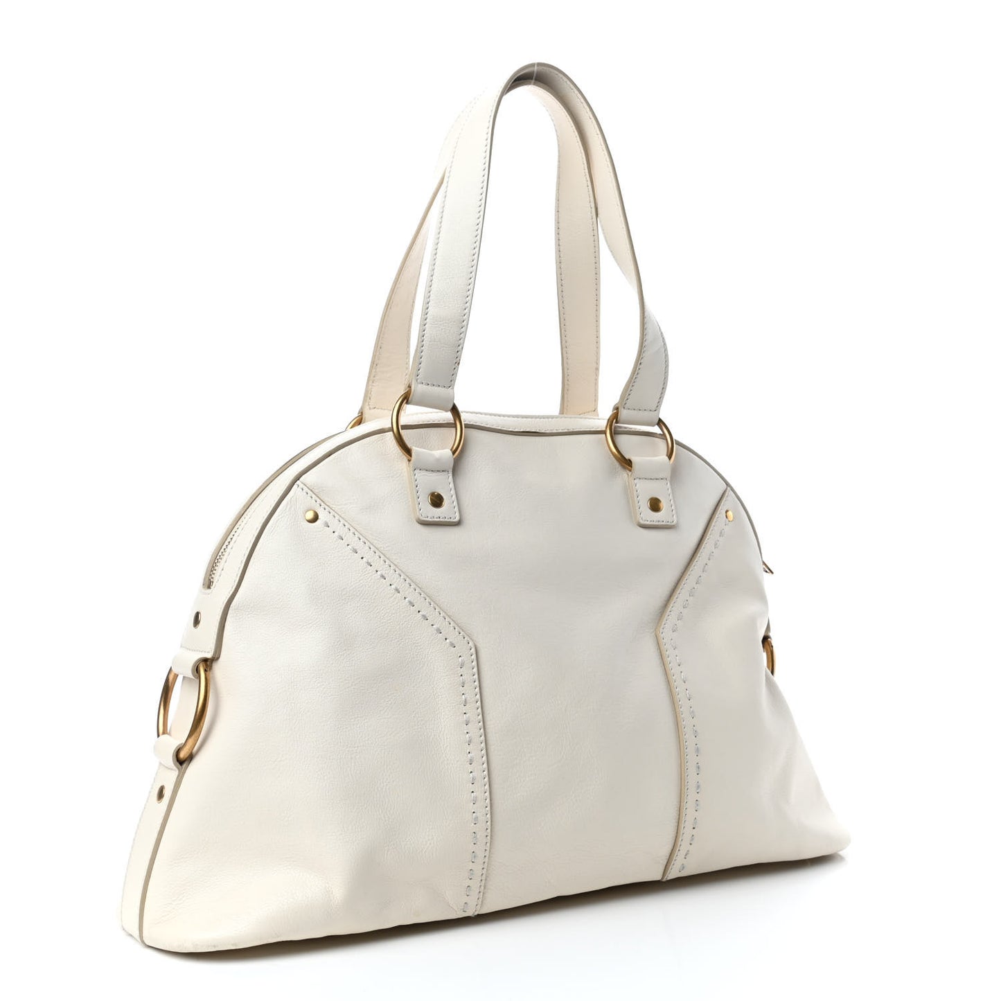 Calfskin Large Muse Ivory