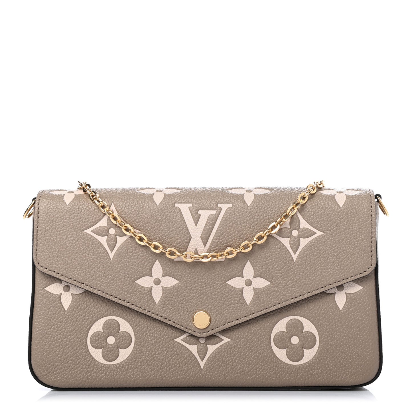Empreinte Monogram Giant Felicie Pochette Tourterelle Creme