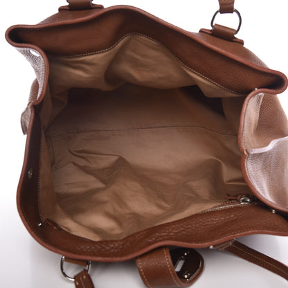 Miu Miu Vitello Daino Tote Brandy 5 of 24