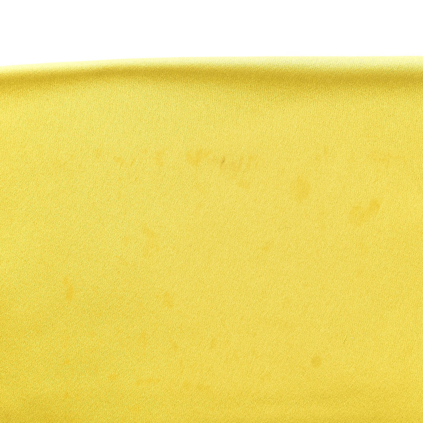 Satin Crystal Titania Clutch Fluo Yellow