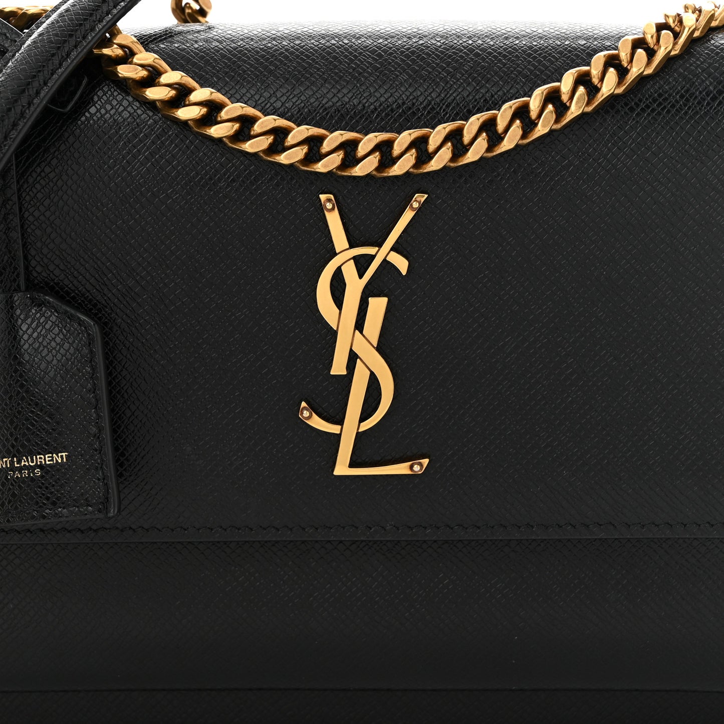 Calfskin Medium Monogram Sunset Black