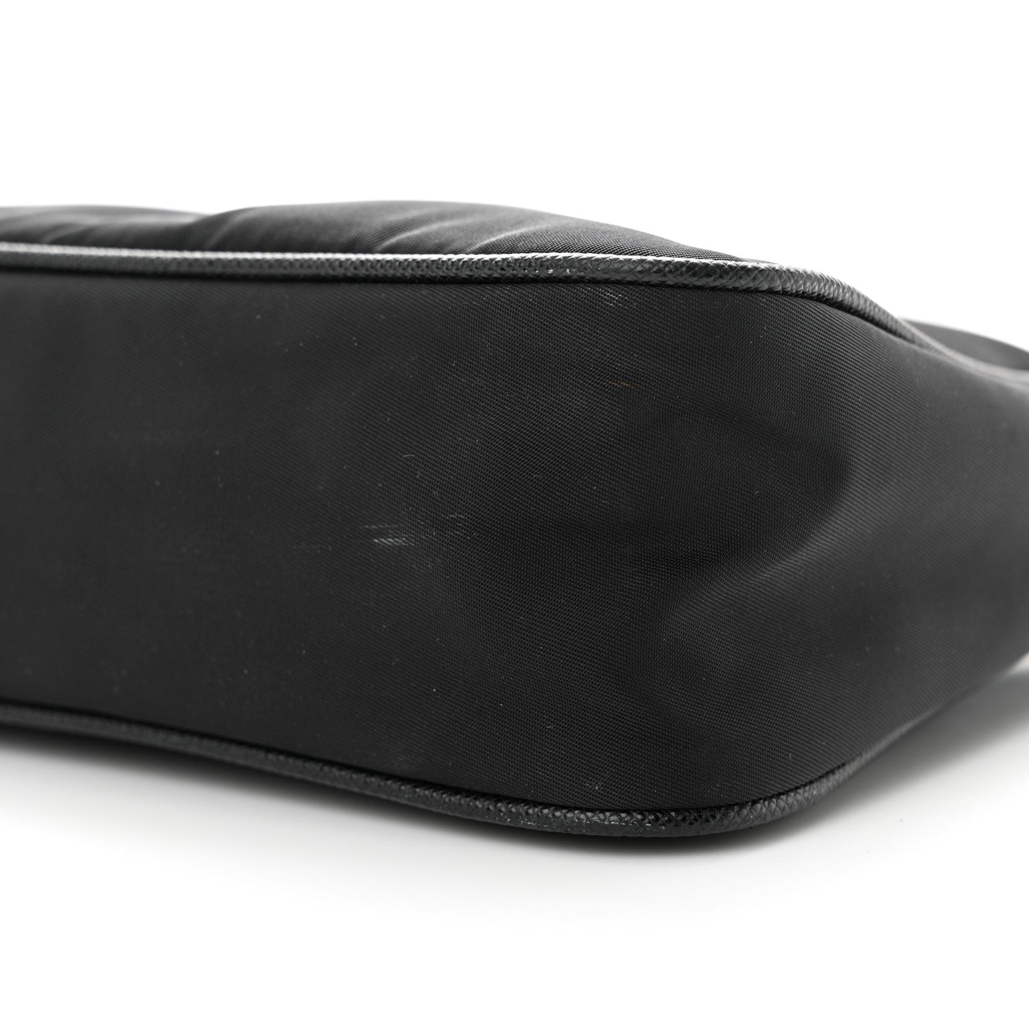 Prada Tessuto Nylon Saffiano Mini Re-Edition 2005 Bag Black 10 of 14