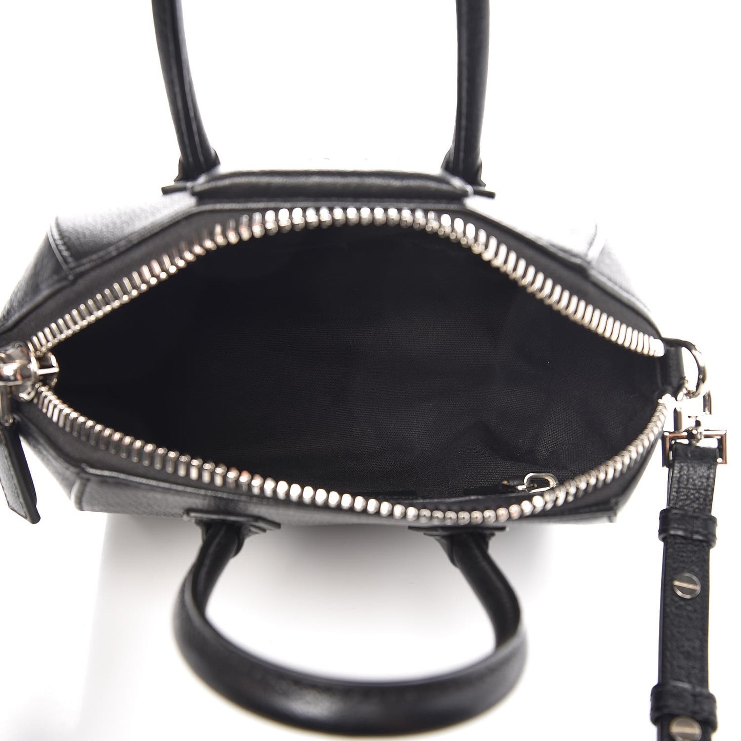 Sugar Goatskin Mini Antigona Black