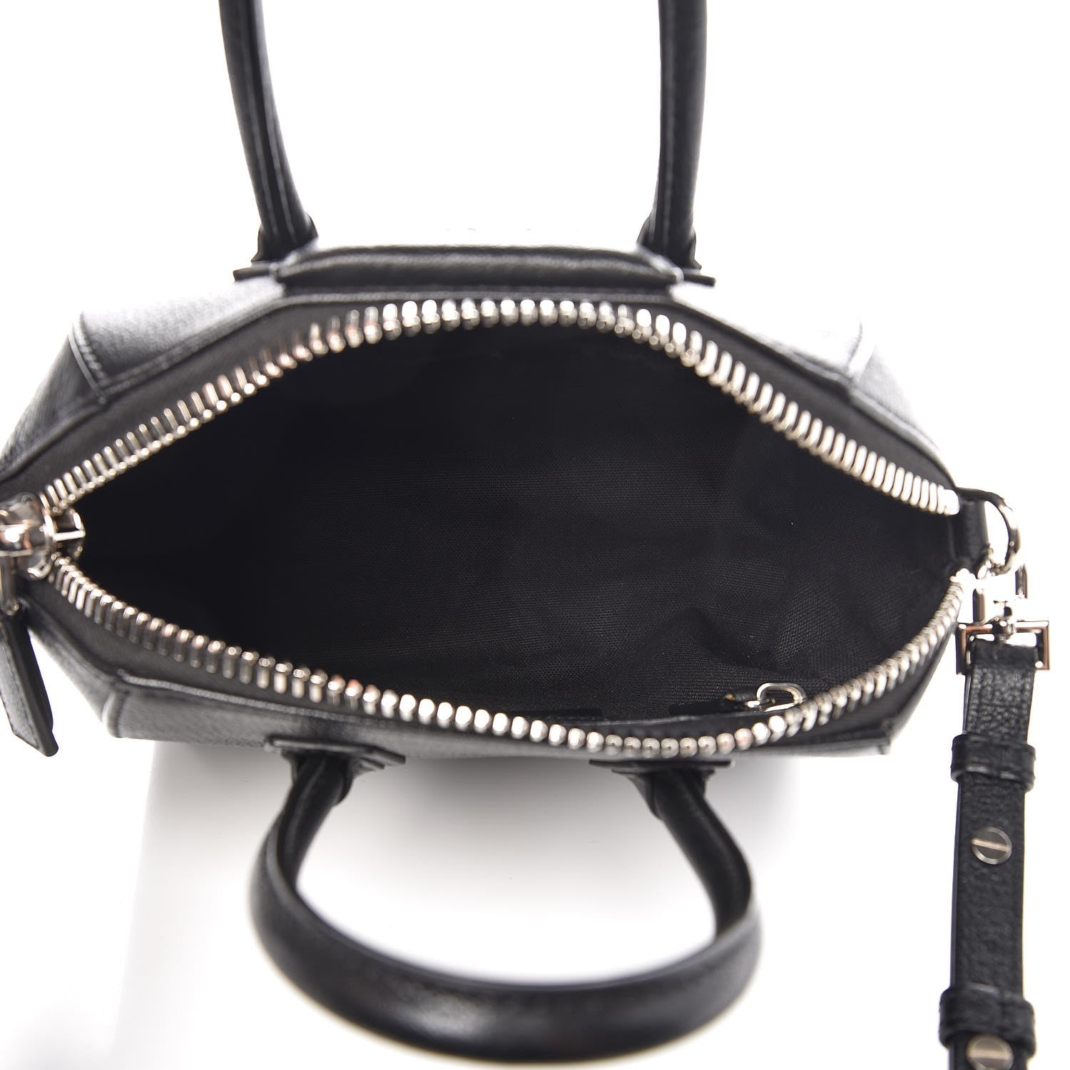 Givenchy Sugar Goatskin Mini Antigona Black 5 of 9