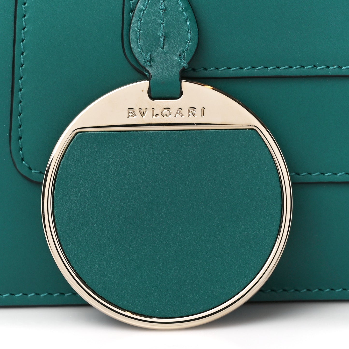 Calfskin Serpenti Forever Shoulder Bag Emerald Green