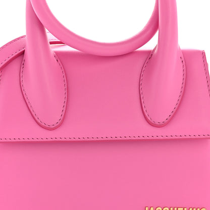 Jacquemus Smooth Calfskin Le Chiquito Noeud Neon Pink 8 of 12