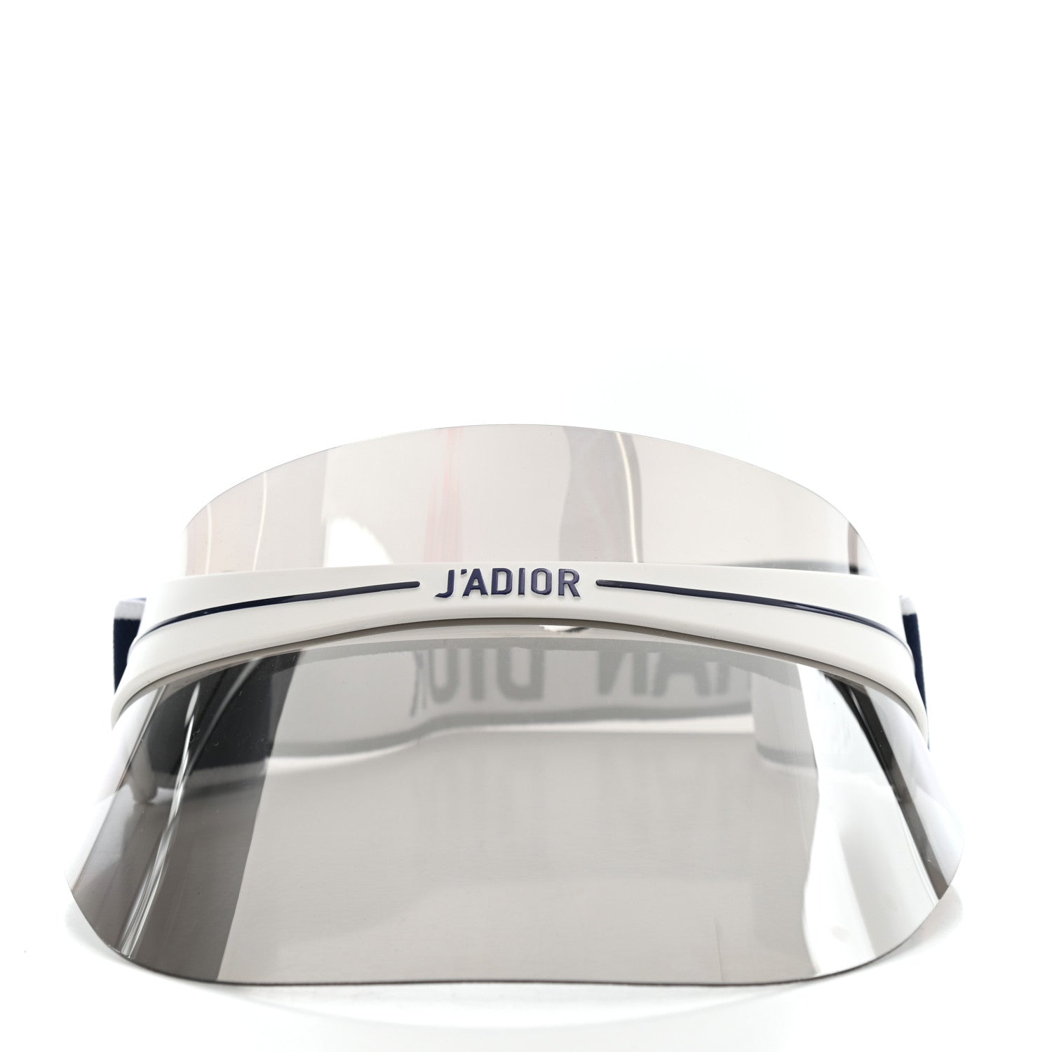 Christian Dior Mirrored DiorClub1 Sun Visor Navy 2 of 4