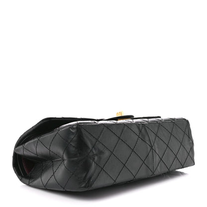 Chanel Aged Calfskin Quilted 2.55 Reissue 226 Flap Black 4 of 13