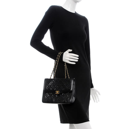 Chanel Lambskin Quilted Small Single Flap Black 3 of 8