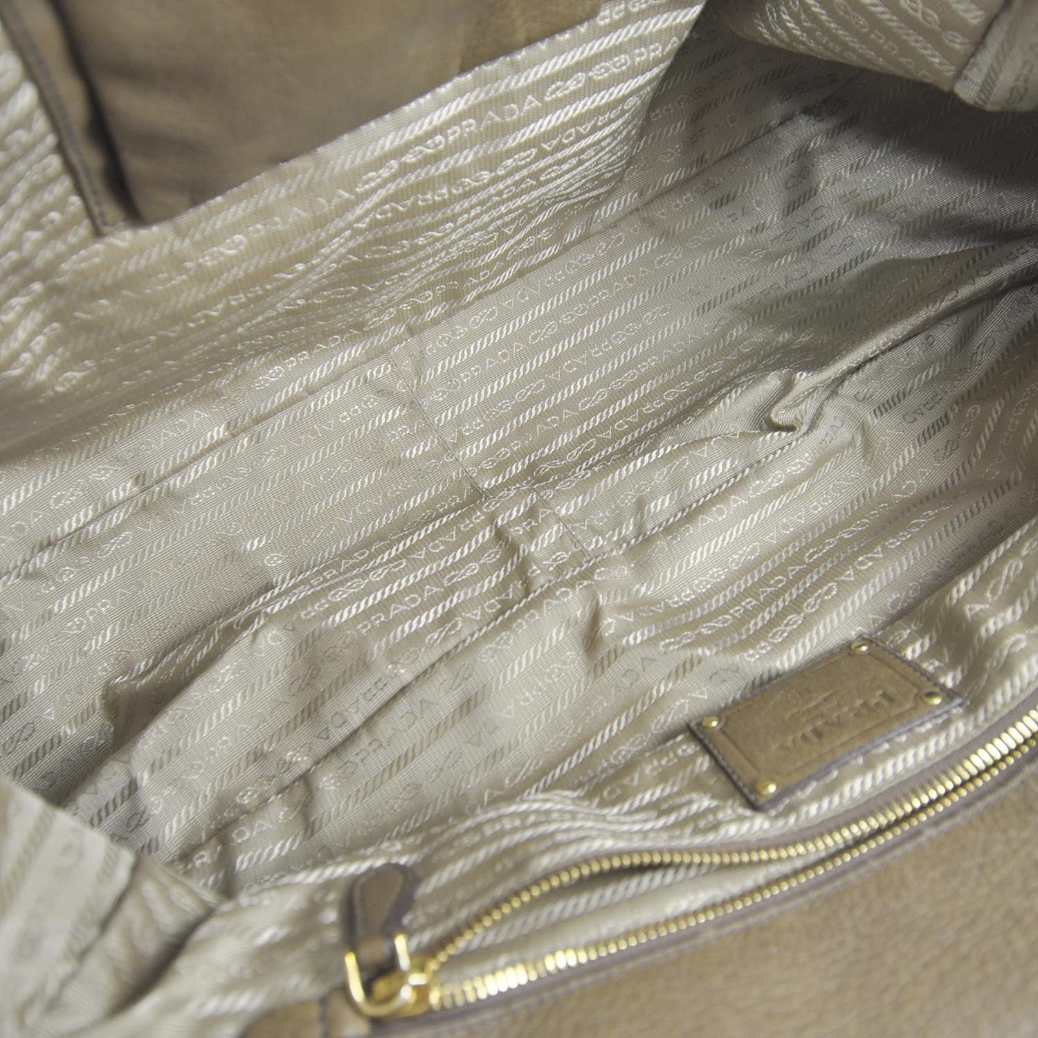 Prada Cervo Deerskin Large Frame Satchel 6 of 9