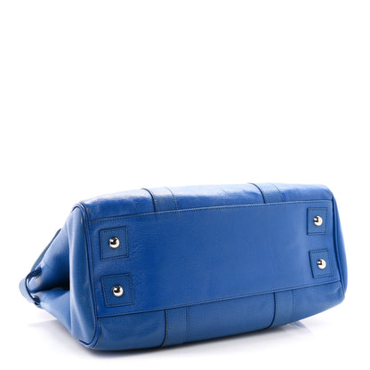 Mulberry Glossy Goatskin Bayswater Bluebell Blue 4 of 10