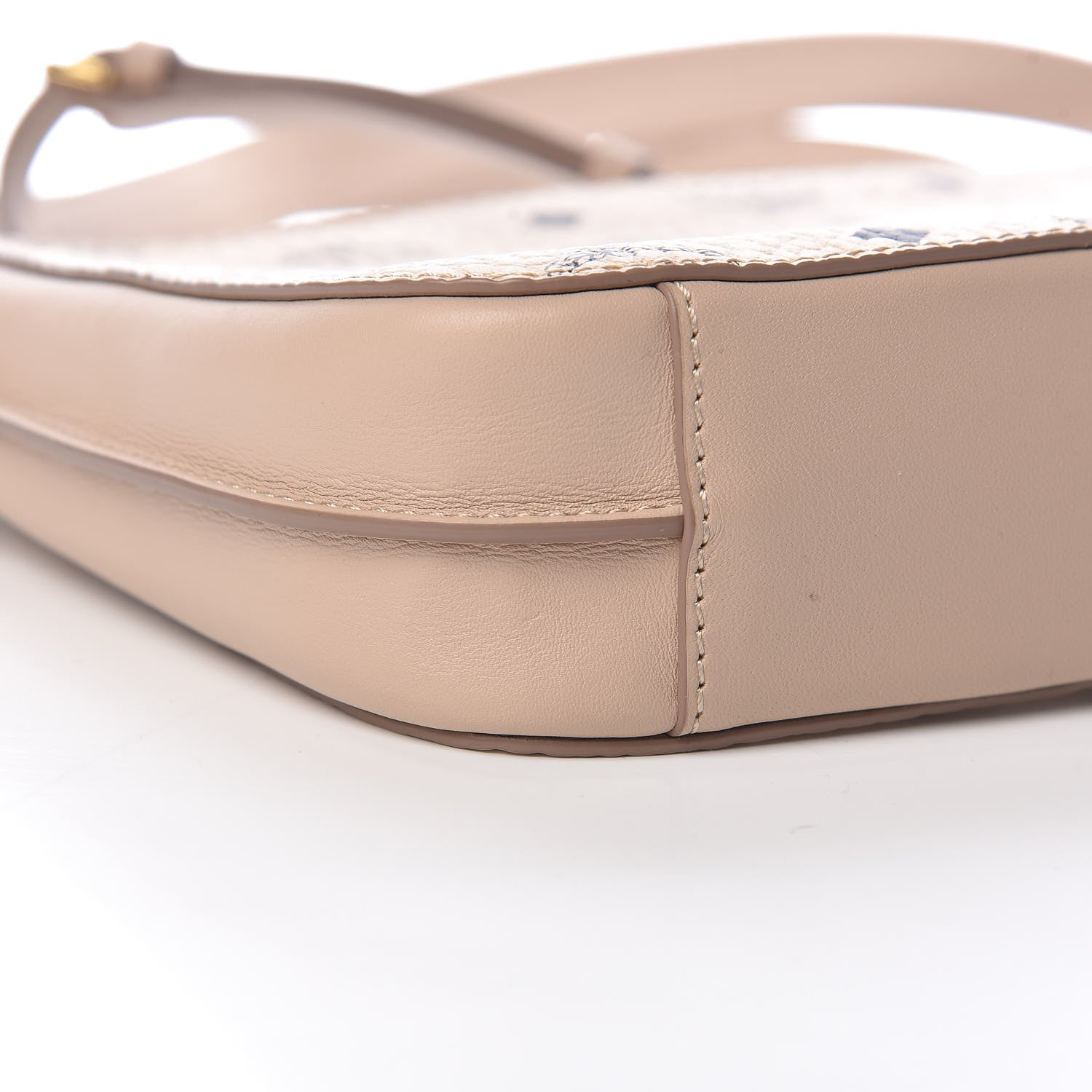 MCM Visetos Medium Essential Shoulder Bag Beige 10 of 11
