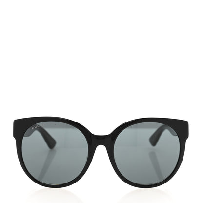 Gucci Acetate Round Sunglasses GG 0035S Black 2 of 8