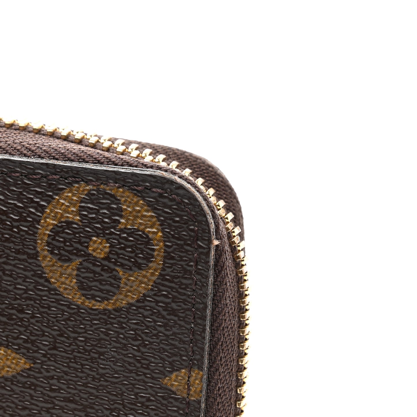 Monogram Clemence Wallet Rose Ballerine