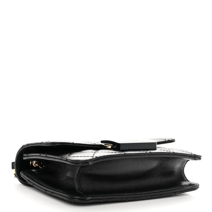 Chanel Sheepskin Quilted Mini Beauty Lock Flap Black 4 of 12