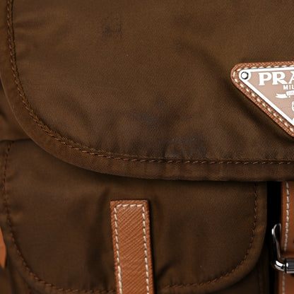 Prada Tessuto Nylon Messenger Bag Bruciato 14 of 15