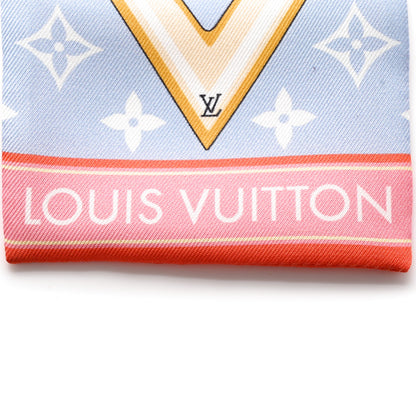 Louis Vuitton Silk Monogram Minimalle Bandeau Pink 2 of 3