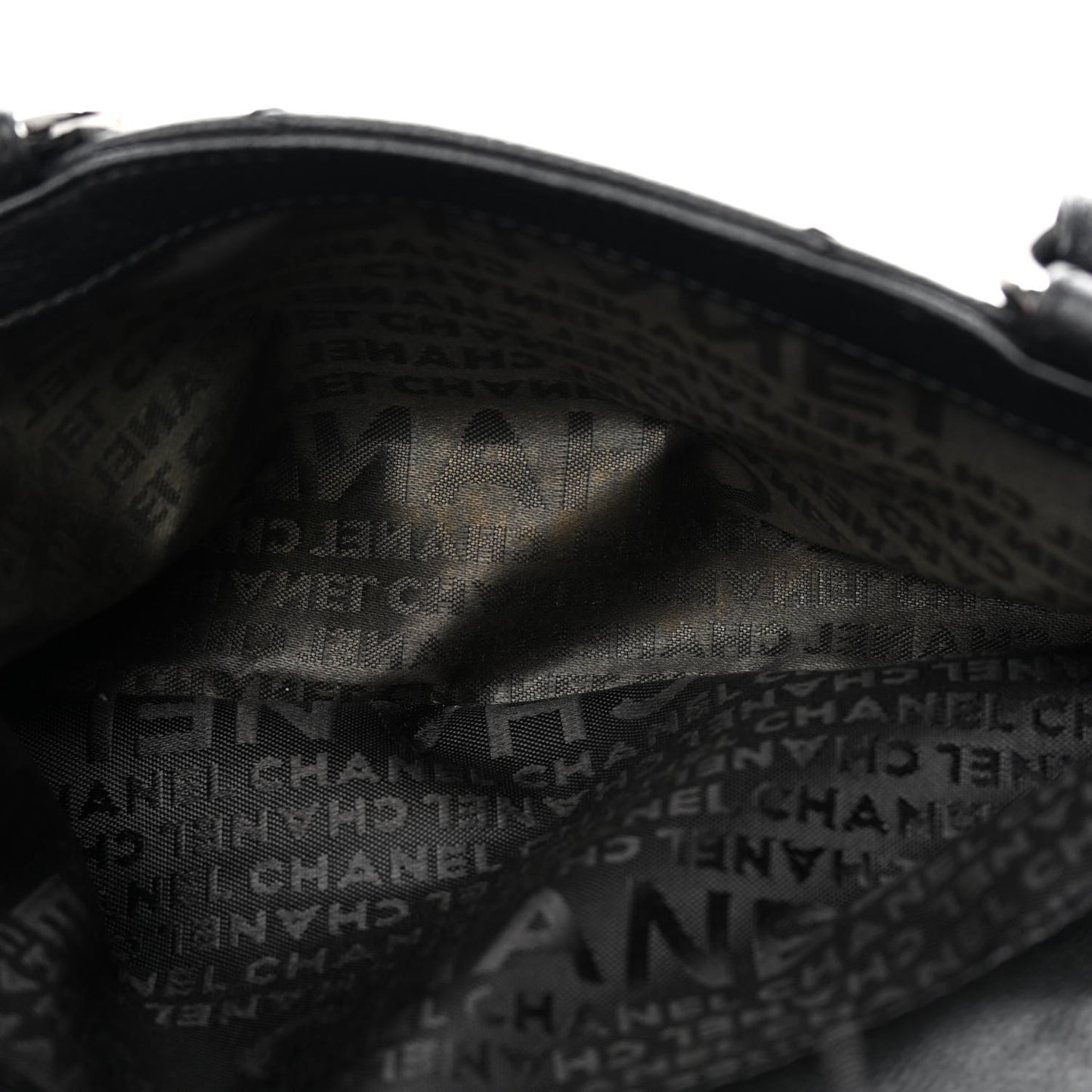 Caviar Square Stitched Bowler Black