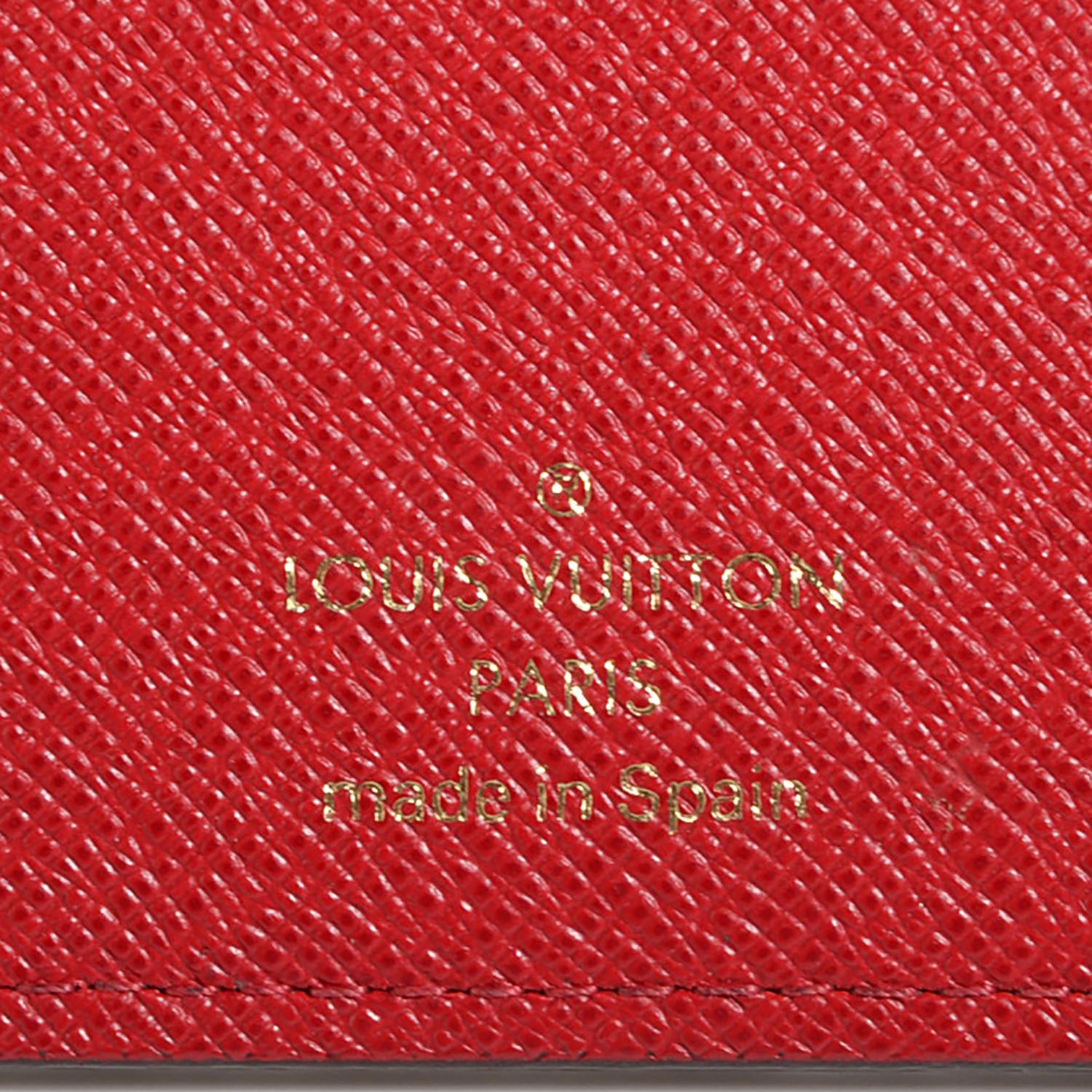 Louis Vuitton Monogram Insolite Wallet Red 6 of 7