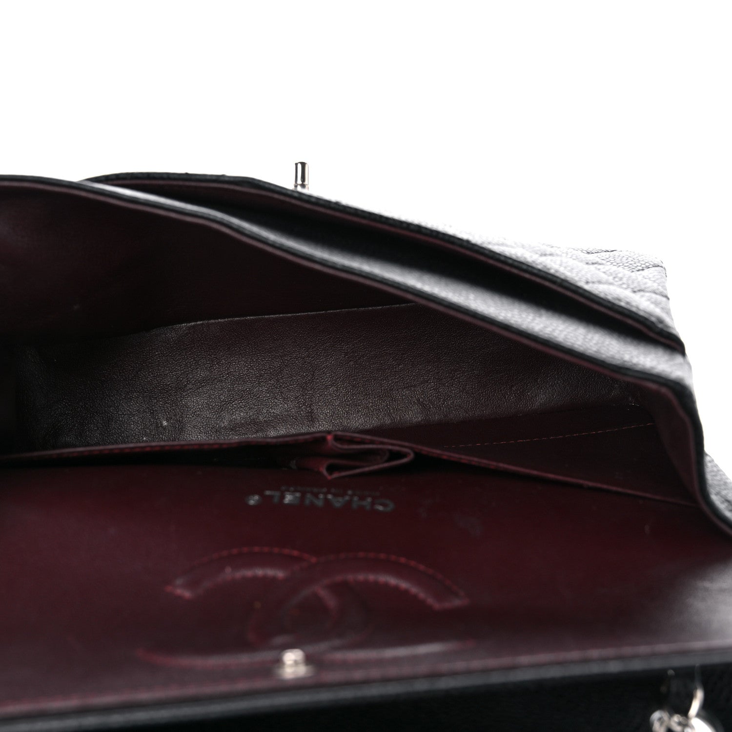 Chanel Caviar Quilted Medium Double Flap Black 5 of 11