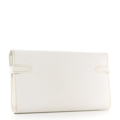 Hermes Epsom Kelly Longue Wallet White 3 of 10