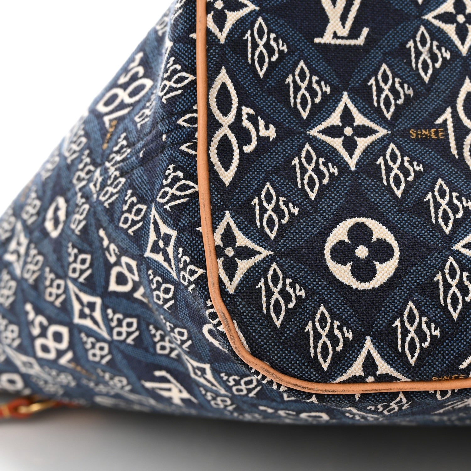 Louis Vuitton Jacquard Since 1854 Neverfull MM Blue 12 of 14