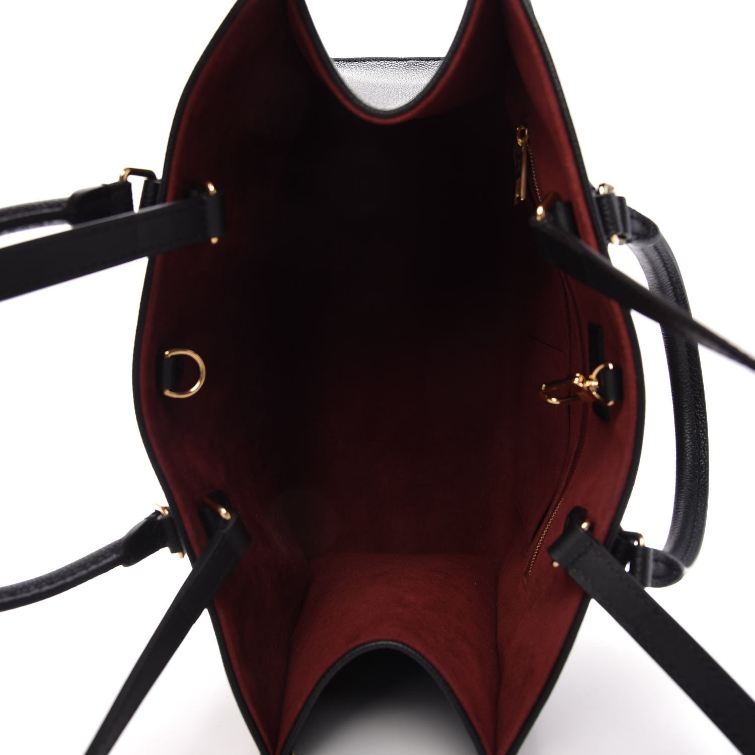 Louis Vuitton Empreinte Monogram Giant Onthego MM Black Beige 5 of 10