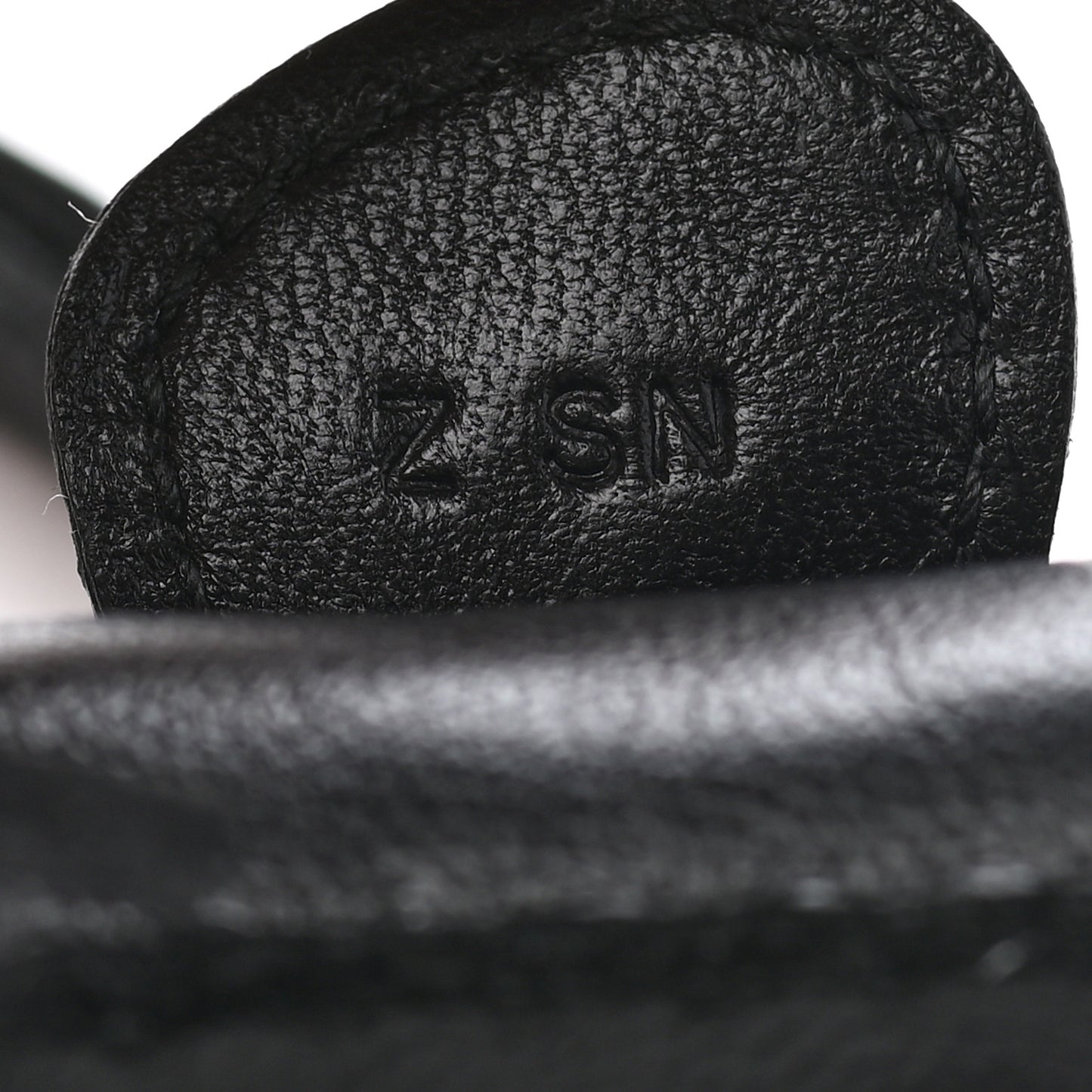 Milo Lambskin Matte Alligator Touch Grigri Rodeo Horse Bag Charm PM So Black