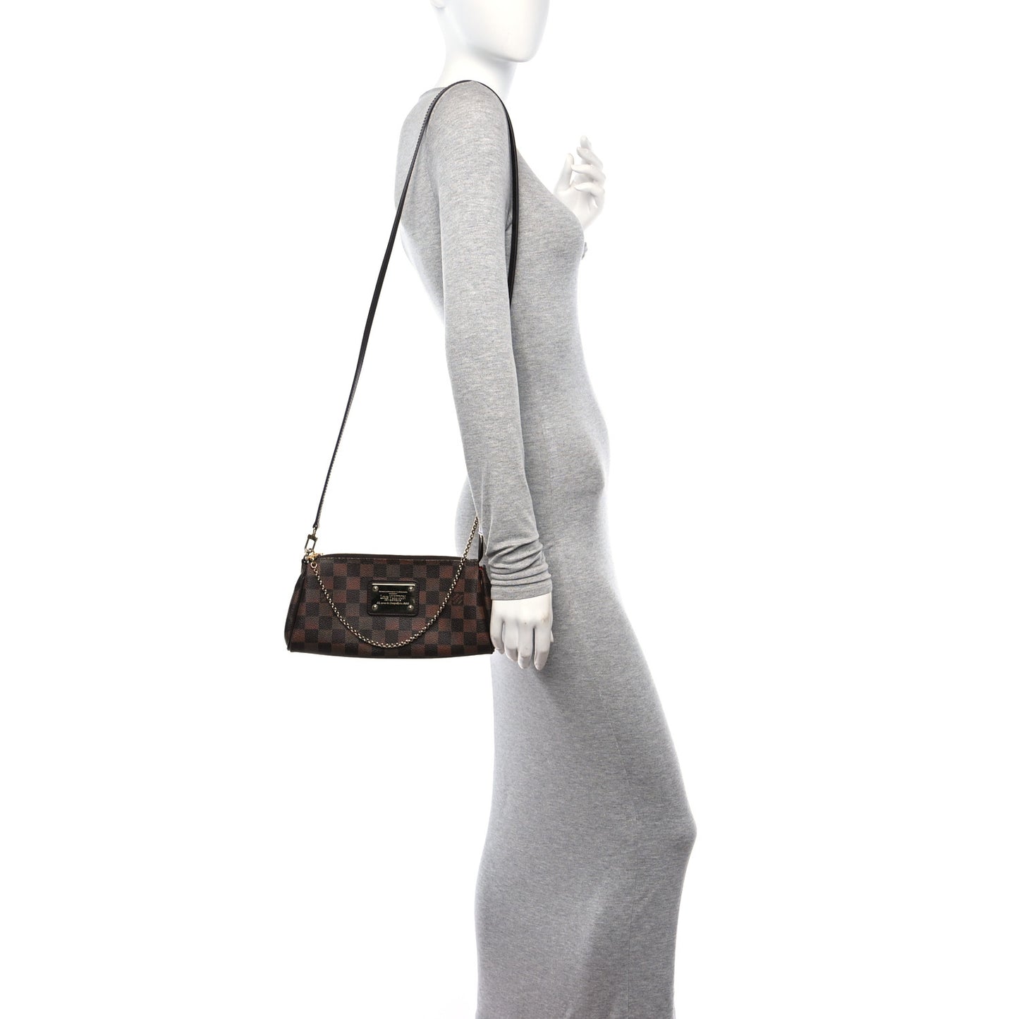 Damier Ebene Eva Clutch