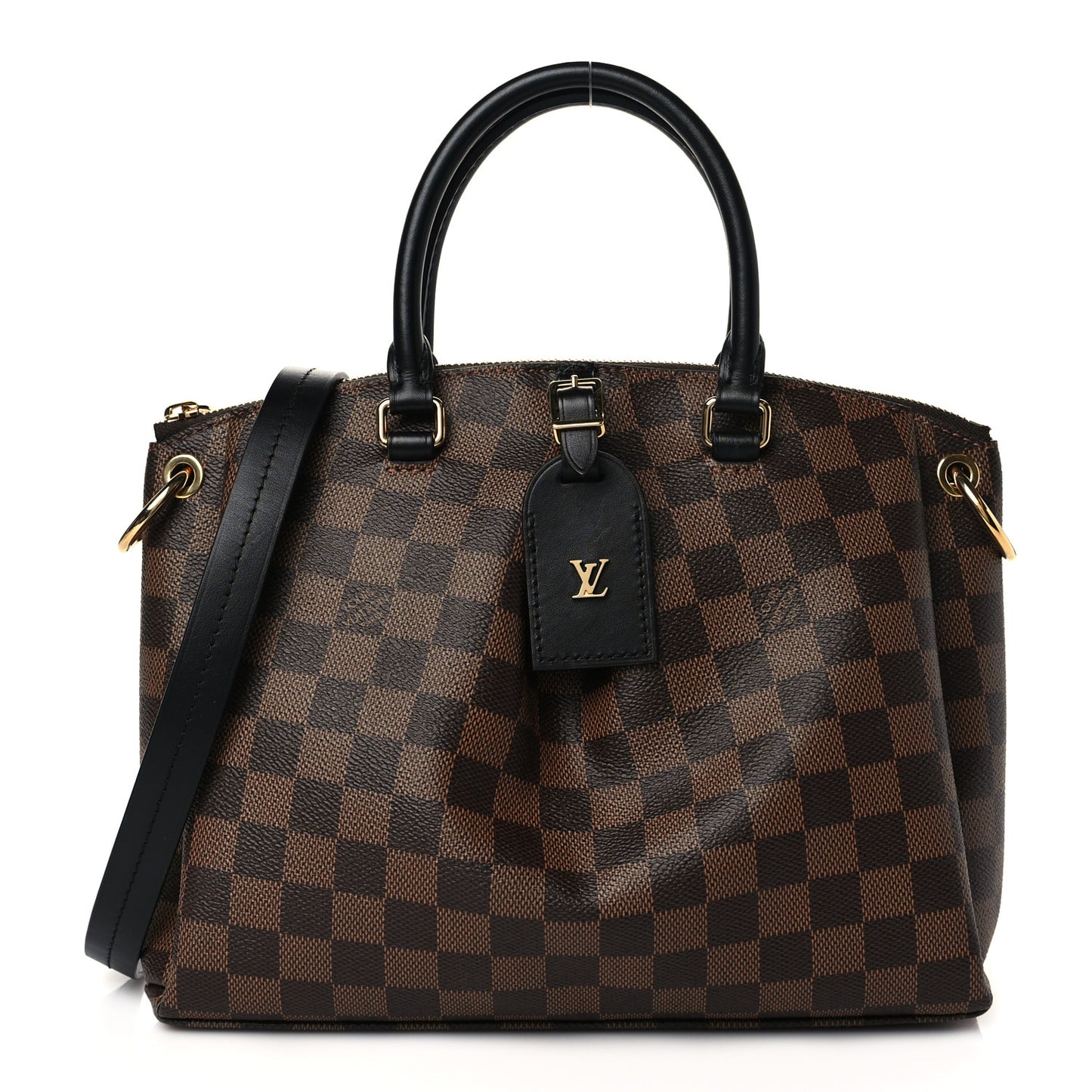 Damier Ebene Odeon Tote PM Black