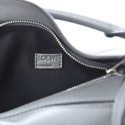 Loewe Calfskin Mini Puzzle Bag Gunmetal 6 of 10
