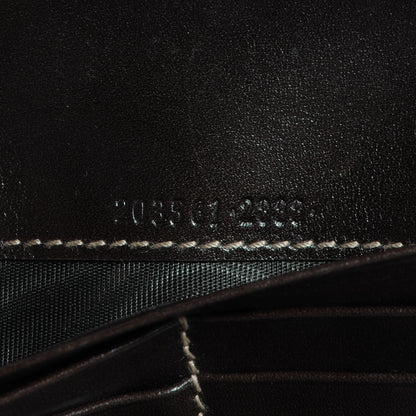 Gucci Patent Monogram Continental Wallet Brown 8 of 8