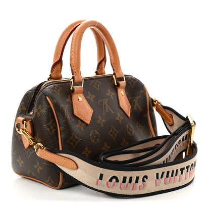 Louis Vuitton Monogram Speedy Bandouliere 20 Black 3 of 16