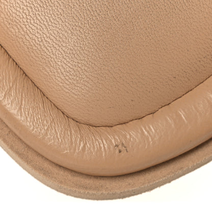 Chanel Lambskin Padded Pool Thong Sandals 40 Beige 12 of 12
