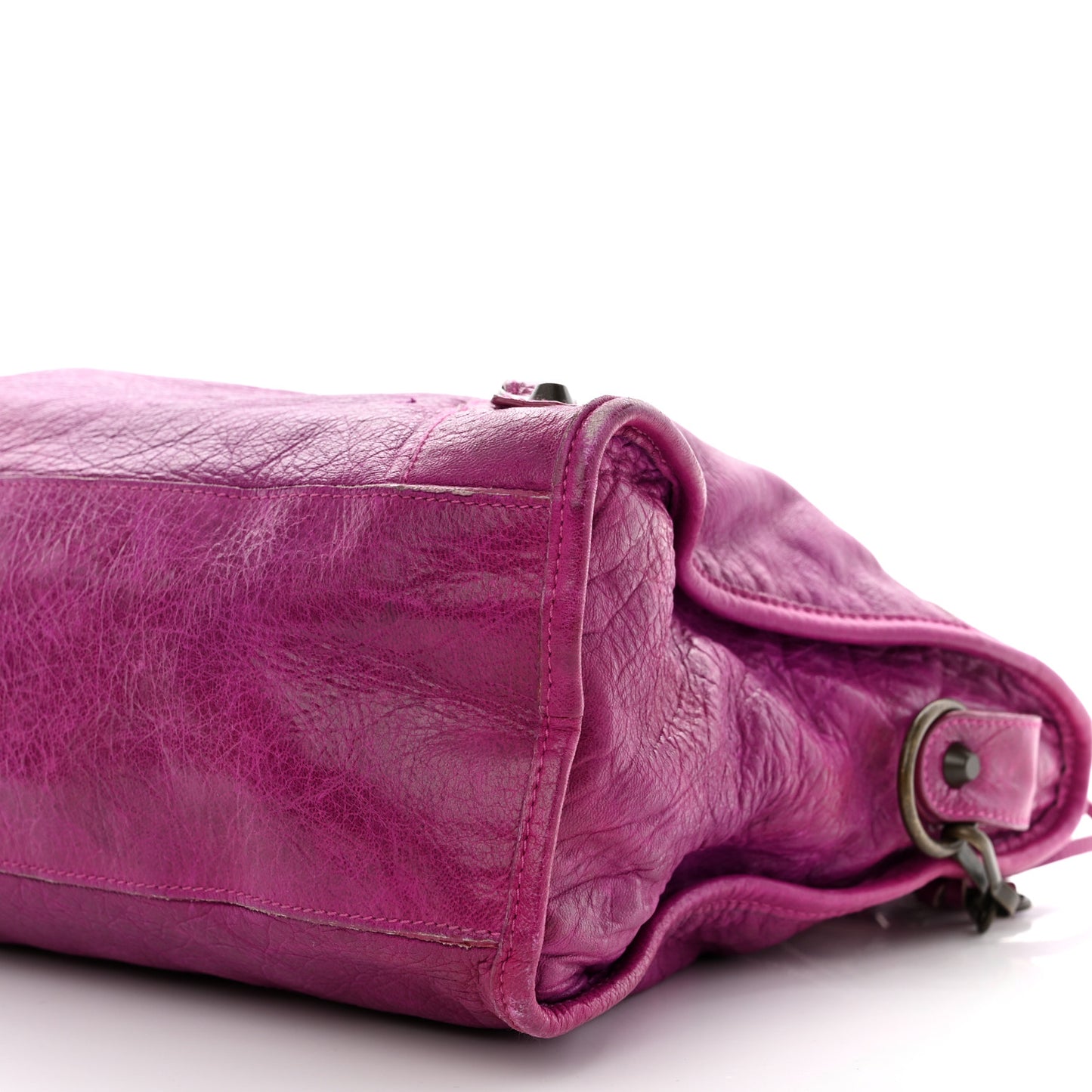 BALENCIAGA Agneau Classic Hardware City Magenta