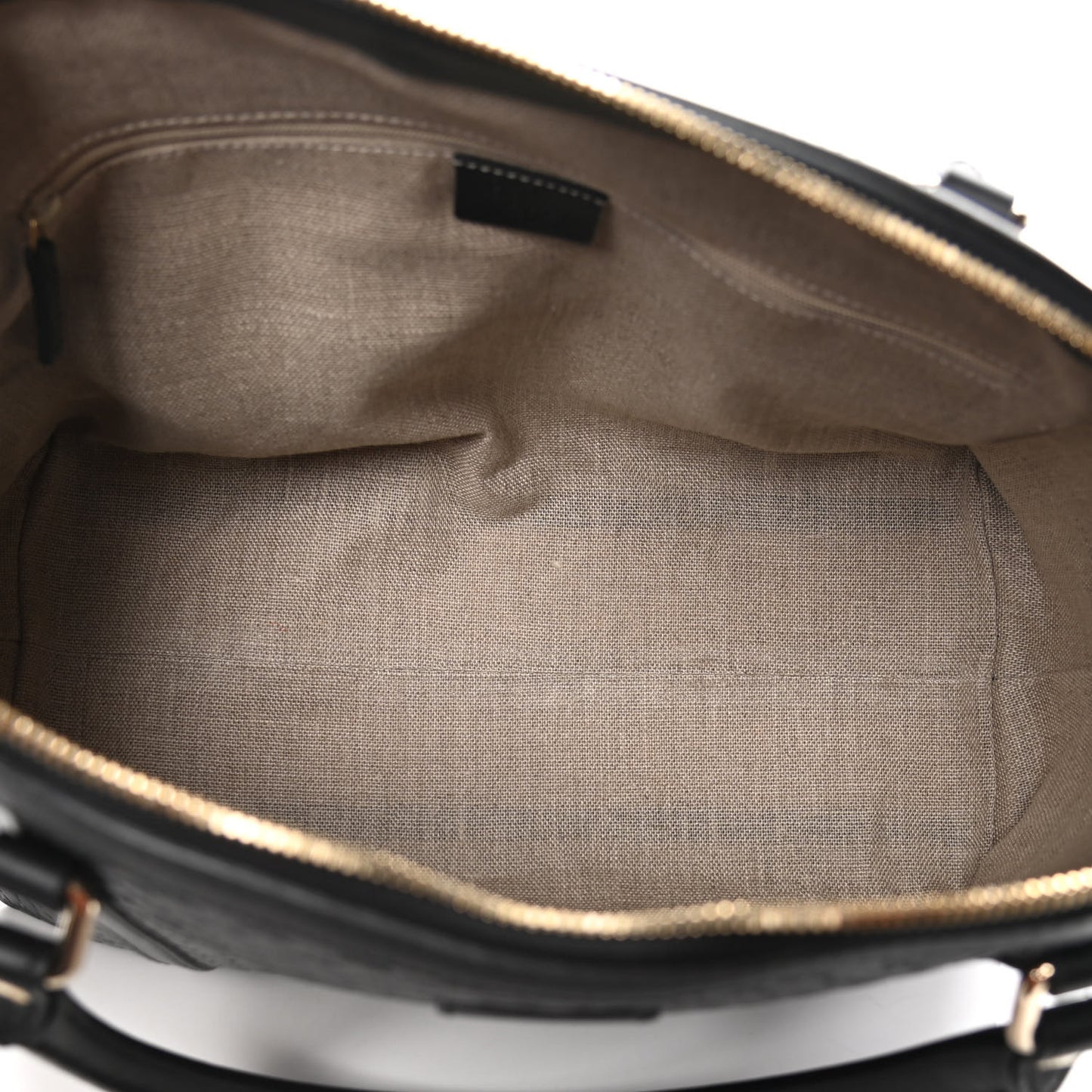 Soft Microguccissima Dome Satchel Black