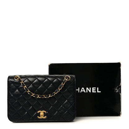 Chanel Lambskin Quilted Full Flap Black 12 of 12