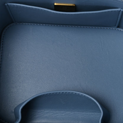 Chanel Denim Quilted Small CC Vanity Case Blue 5 of 12