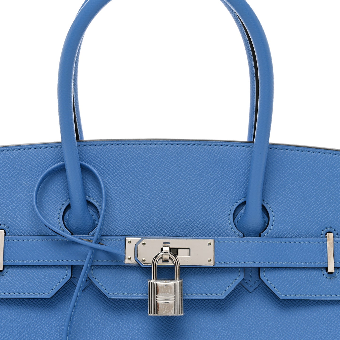 Epsom Birkin 35 Bleu Paradis