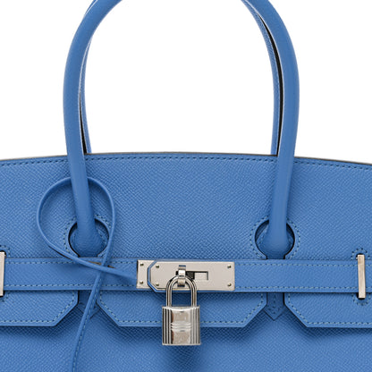 Hermes Epsom Birkin 35 Bleu Paradis 5 of 10