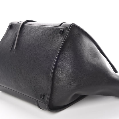 Celine Supple Calfskin Medium Phantom Luggage Black 6 of 11