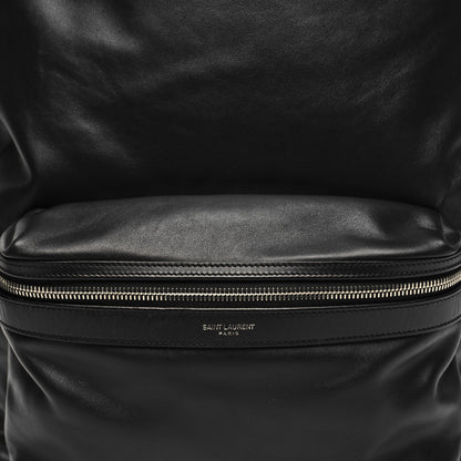 Saint Laurent Calfskin City Backpack Black 7 of 9