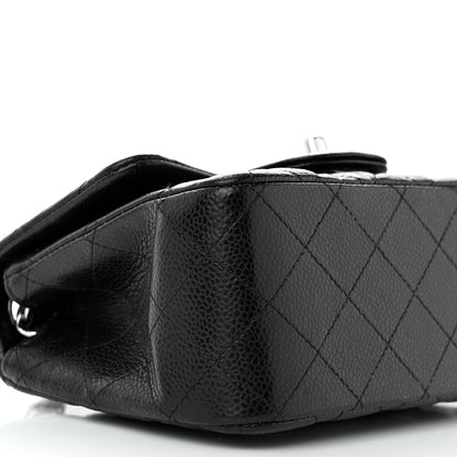 Chanel Caviar Quilted Mini Square Flap Black 9 of 10